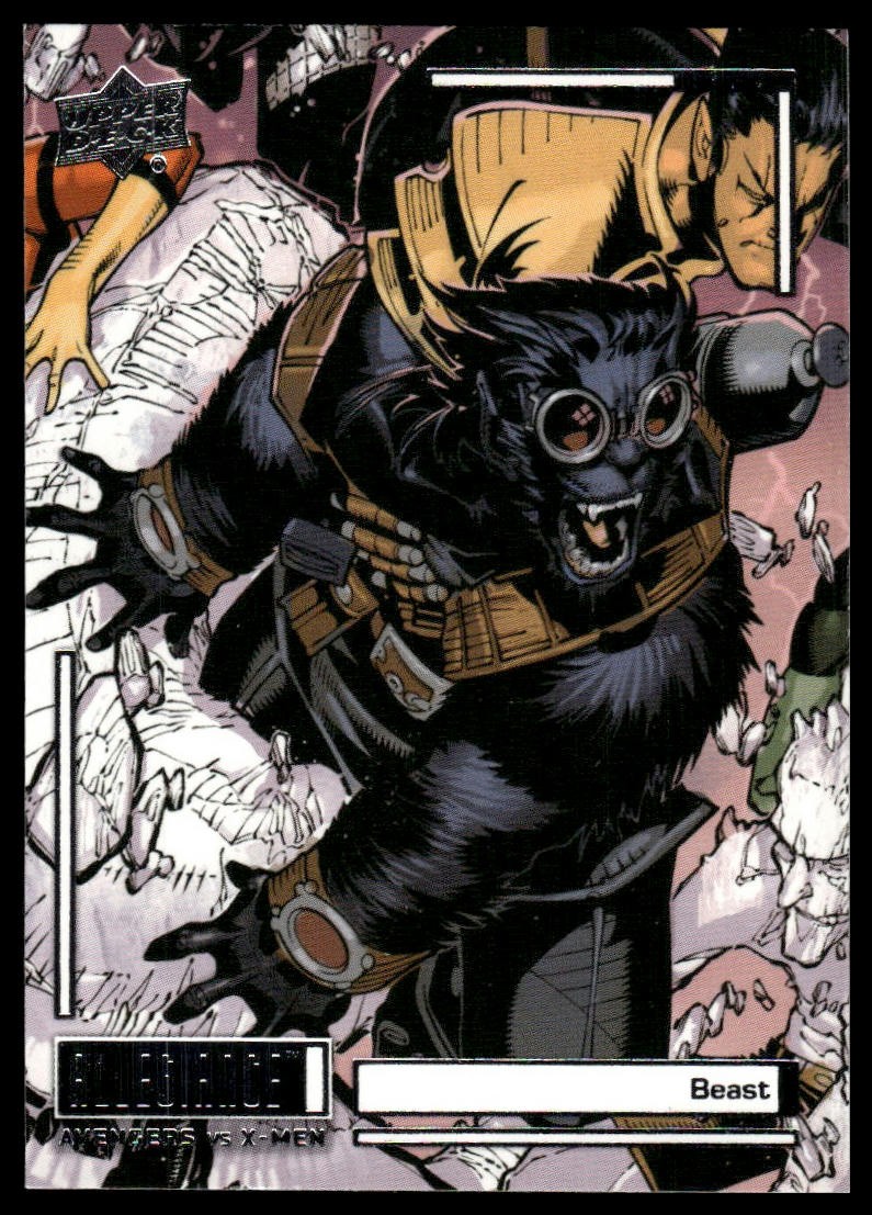 2023 Upper Deck Marvel Allegiance: Avengers vs X-Men Beast #C67