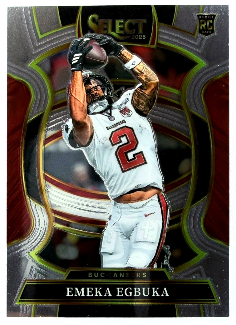 2025 Panini Select EMEKA EGBUKA #37 RC Rookie Concourse Level - Buccaneers