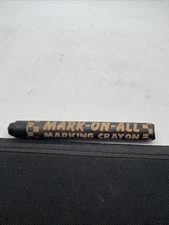 Mark-On-All - Marking Crayon - Waterproof-Permanent - #202A - Black