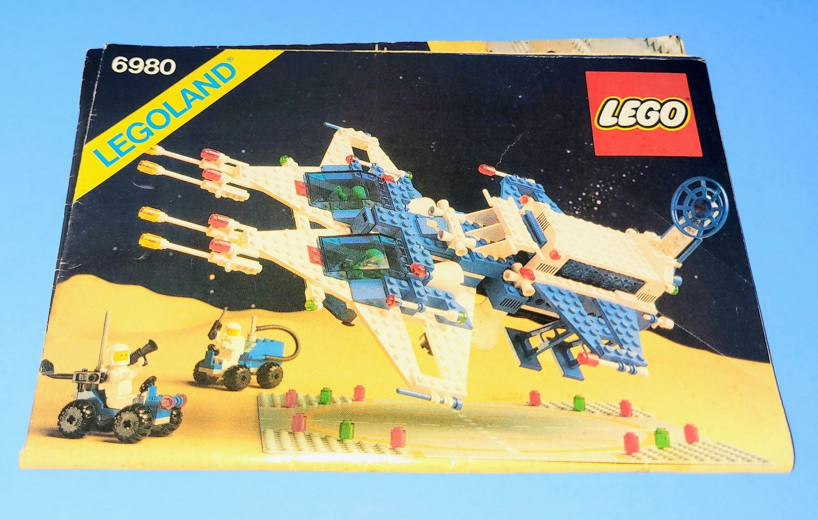Lego Space Galaxy Commander 6980 Instruction Booklet Only Legoland 1983 Vintage 