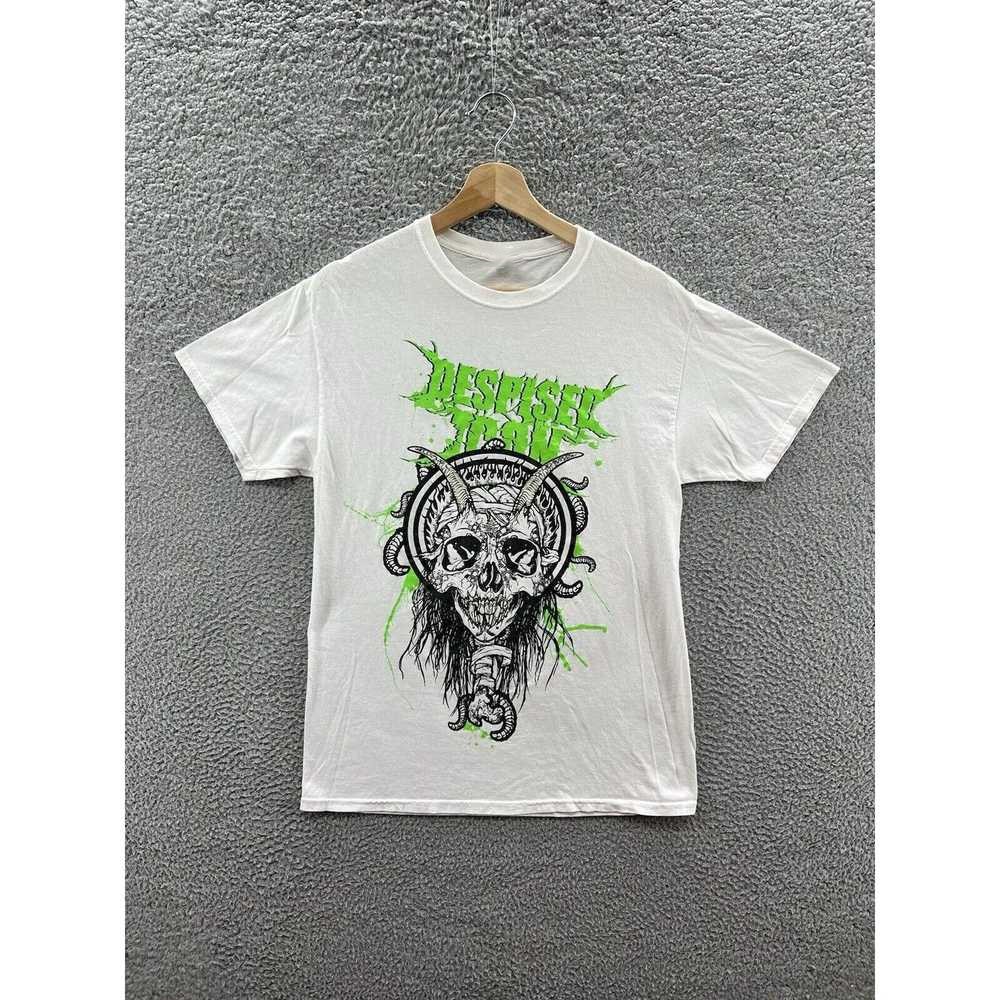 Vintage Gildan Despised Icon Deathcore Band White T-Shirt MA297 FREE SHIPPING