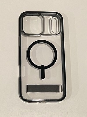 ZAGG Santa Cruz Snap Case w/ Kickstand iPhone 17 Pro Max - Clear/Black USED