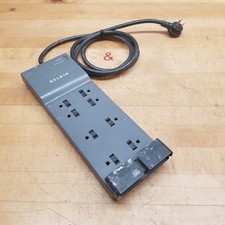 Belkin BE108200-06 Surge Suppressor, 8 Outlet, Max: 15A/125VAC/60Hz/1875W - USED