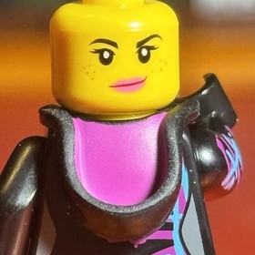 Lucy Wyldstyle Minifigure Figure Folded Hood From Set 70808, LEGO Movie