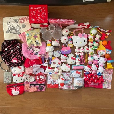 Sanrio Hello Kitty Set Taschen Beutel Augenmaske Spielzeug Aufkleber Decke & ...