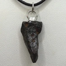 Canyon Diablo Meteorite Pendant, Arizona Meteorite, Space Gift, 7.66 grams