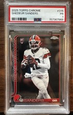 Marketplace image: 2025 Topps Chrome - Rookies Shedeur Sanders #315 (RC) Pop 1 insane card 1/1 rare