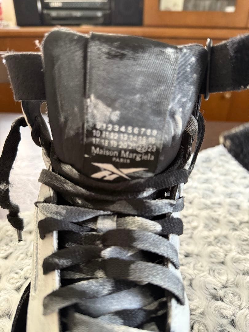 Maison Margiela x Reebok Tabi Sneakers Hand Painted EU44 US10.5 From Japan thumbnail 18