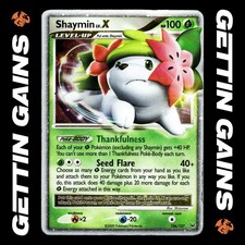 rare shaymin card 013 Shaymin V Brilliant Stars Holo Rare V Near Mint – k0s Card Shop main image 1