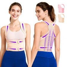 Back Brace  Posture Corrector for Women and Men,Adjustable Back Support for Upp