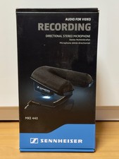 Sennheiser MKE 440 Directional Stereo Shotgun Microphone Professional Used
