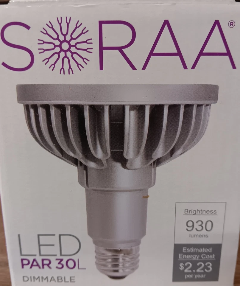 SORAA LED Lamp Vivid PAR30L 36°FL 1000 Lumens 18.5W SP30L-18-36D-930-03 - Image 2 of 2