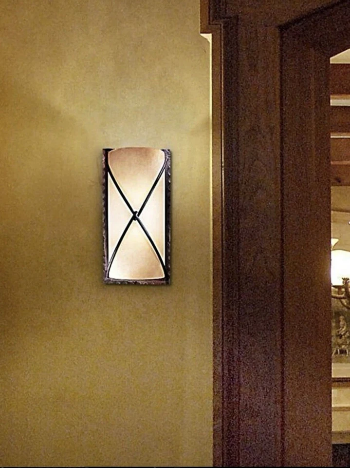 Arandela de parede Minka Lavery 1975-1-138 Aspen II 2 luzes em bronze NOVA - Imagem 2 de 4