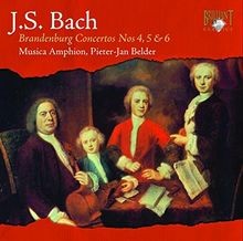 Bach: Brandenburg Concerto 4-5-6 von Musica Amphion | CD | Zustand sehr gut