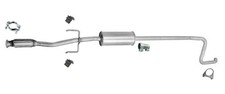 Auspuff für Opel / Citroen / Peugeot 1.2 Mittelschalldämpfer /9697