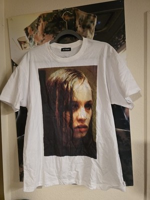 RAF SIMONS ラフシモンズ x Christiane 18FWtシャツ Raf Simons Raf Simons FW18 Christiane F Wet Hair T-Shirt White