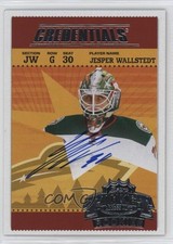 2024 Credentials Retro Ticket Access Rookies Jesper Wallstedt #RTAR-JW Auto 1k0r