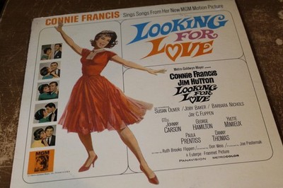 CONNIE FRANCIS LOOKING FOR LOVE SOUNDTRACK RECORD ALBUM