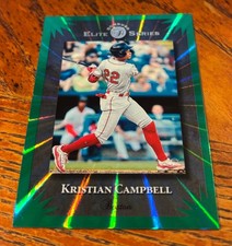 2025 Donruss Green Laser Elite Series Kristian Campbell # 5