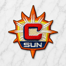CONNECTICUT SUN WNBA EMBROIDERED IRON ON PATCH 3"X3" FREE SHIPPING & TRACKING