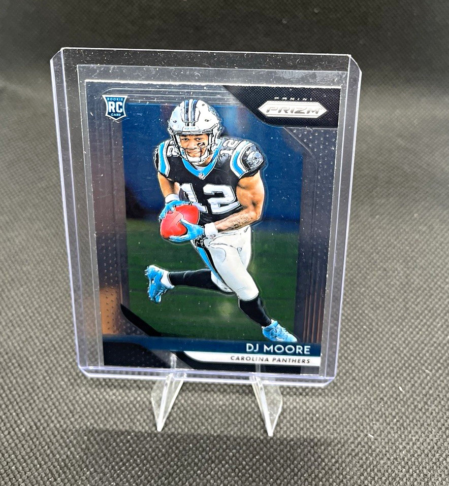 Panini 2018 Prizm Rookie DJ Moore Carolina Panthers Base Set #207