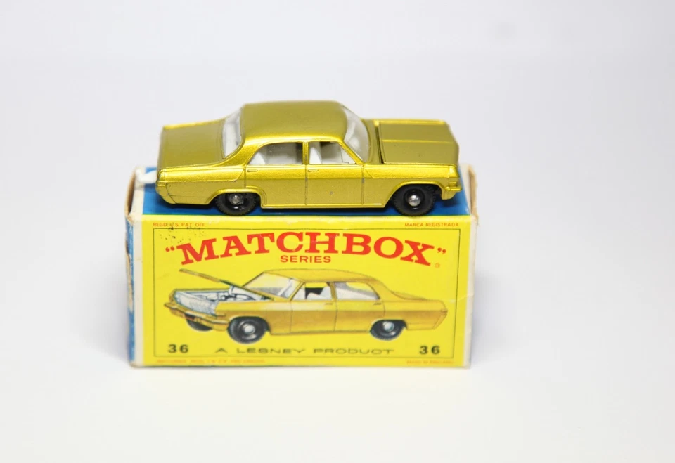 Lesney Matchbox No 36 Opel Diplomat In Original Box - Near Mint Vintage Original - Image 3 of 4