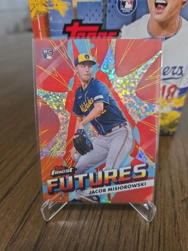 2026 Topps Finest Jacob Misiorowski Base (RAW)