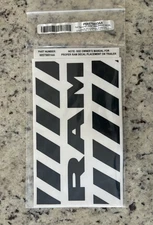 Genuine Ram Mopar Decal Kit Trailer OEM 68575653AA NEW