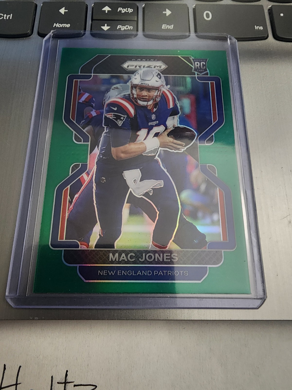 2021 Panini Prizm #336 - Mac Jones - Green Prizm Rookie