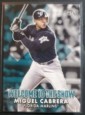 2022 Topps Series 1 - Welcome to the Show Miguel Cabrera #WTTS-28 Blue