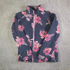 Columbia Kids Floral Fleece Jacket Full Zip Youth XL 18/20 Outdoor Coat