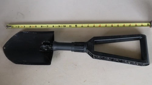 USED FOLDING GERBER E-TOOL TRIFOLD SHOVEL USA OFF-ROAD 4X4 JEEP UTV t
