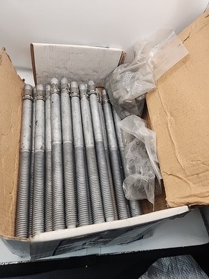 CONFAST 1/2'' x 8-1/2'' Galvanized Wedge Anchor, 25/Box CONCRETE FASTENING SYSTEMS