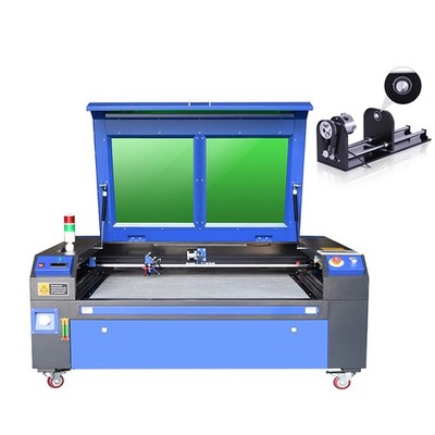 130W CO2 Laser Engraver Cutter 35 x 55 in Engraving Cutting Machine Ruida&Rotary