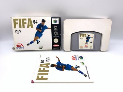 FIFA 64 (Nintendo 64) N64 Spiel inkl. Anleitung & OVP [Zustand Gut]