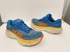 Hoka One One Bondi 8 Mens 11 D 1123202-CSVO Sneakers Running Costal blue orange