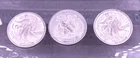 1/10 Troy Ounce .999 Fine Silver Money Metals Exchange Silver Round lot of 3