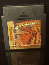 NES Nintendo Indiana Jones and the Temple of Doom Tengen Game Authentic Cart