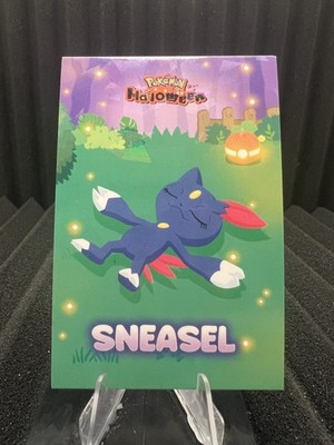 Sleeping Sneasel - Cracked Ice Holo - Halloween Card Database 2025 - Pokemon