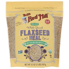 Bob's Red Mill Organic Whole Ground Flaxseed Meal 32 oz Pkg