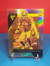 2022 Chronicles Flux - Silver Prizm #FX-18 Malcolm Rodriguez (RC) Detroit Lions