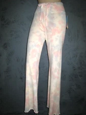 Claire Pettibone Yoga Pant Lounge Wear Pj Dream Tie Dye Pink Blush S NWT Unworn