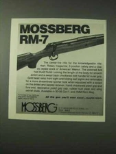 1978 Mossberg RM-7 Rifle Ad