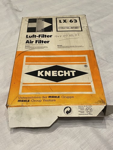 Mahle Luftfilter LX63 Porsche - Bild 4 von 4