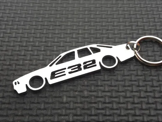 BMW E32 7 Series V8 Alpina B12 V12 735 740 750 730 I D Trailer Keychain