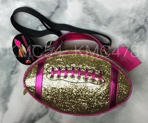 betsey johnson glitter purse