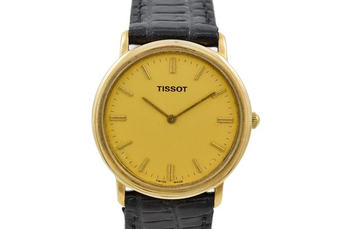 VINTAGE Tissot Classic C265K quarzo placcato oro orologio medie 776 | eBay