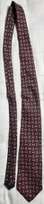 VTG Polo Ralph Lauren Men's Tie Red Green Geometric 100% Silk Made In USA