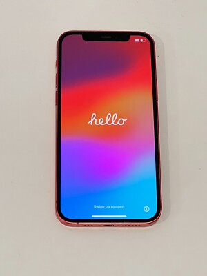 Apple iPhone 12 UNLOCKED 64GB MGFN3LL/A (PRODUCT) Red - Excellent Condition