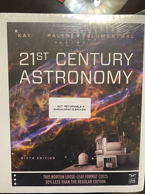 21st Century Astronomy Sixth Edition, 2019, Kay + Norton Starry Night Workbook